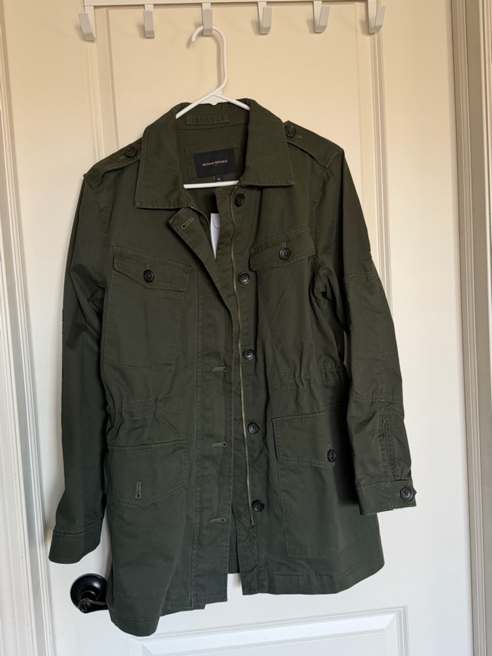 Banana Republic Olive Utility Field Jacket